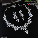 Aamrapali Glow Getter American Diamond Necklace Set