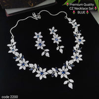 Aamrapali Glow Getter American Diamond Necklace Set