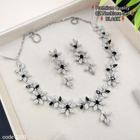 Aamrapali Glow Getter American Diamond Necklace Set