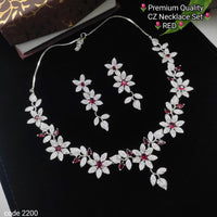 Aamrapali Glow Getter American Diamond Necklace Set