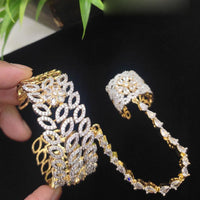 Aamrapali Designer Austrian Stone Royal Hand Harness