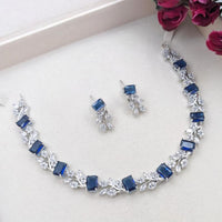 Aamrapali Royal Shine American Diamond Necklace Set