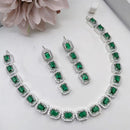 Aamrapali Royal Shine American Diamond Necklace Set