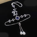 Aamrapali Silver Shine American Diamond Hand Harness