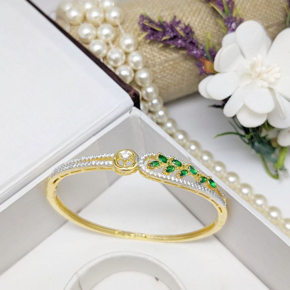 Aamrapli Elegant Polki Kundan Link Kada Perfect for Celebrations or Daily wear