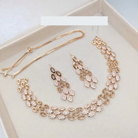 Aamrapali Glamorous Austrian Stone Necklace Set