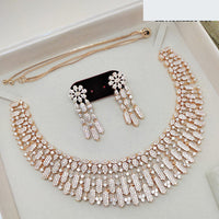 Aamrapali Glamorous Austrian Stone Necklace Set