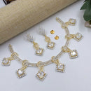 Aamrapli Designer Crystal And Austrian Stone Luxury Statement Necklace Set
