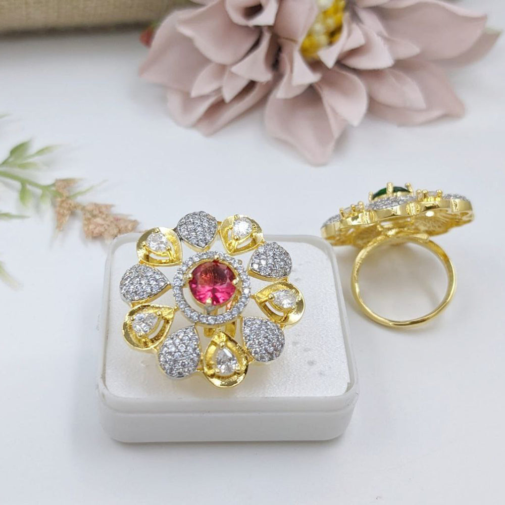 Aamrapali Traditions Meets Trend Austrain Stone Ring