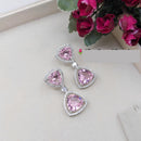 Aamrapali Sparkling Austrain And Crystal Stone Dangler Earrings