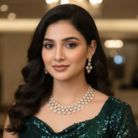 Aamrapali Fancy Austrian Stone Necklace Set