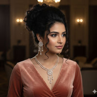 Aamrapali Fancy Austrian Stone Necklace Set