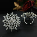 Aamrapali Radiant Crystal Stone Ring