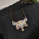 Aamrapali Fancy Austrian Stone And Meenakari Manglsutra