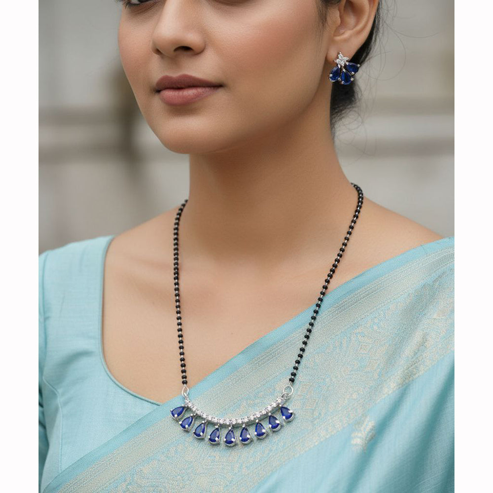 Aamrapali Elegant Crystal Stone Traditional Mangalsutra for Women