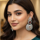 Aamrapali Glam American Diamond Dangler Earrings