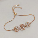 Aamrapali Glam Austrian Stone Adjustable Wristband