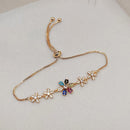 Aamrapali Glam Austrian Stone Adjustable Wristband