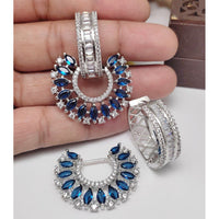 Aamrapali Luxury American Diamond Designer Dangler Earrings