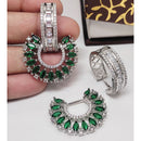 Aamrapali Luxury American Diamond Designer Dangler Earrings