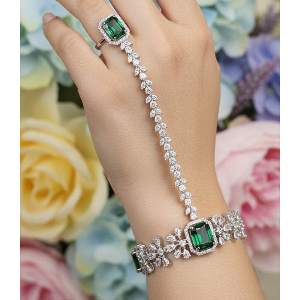 Aamrapali Designer American Daimond Royal Hand Harness