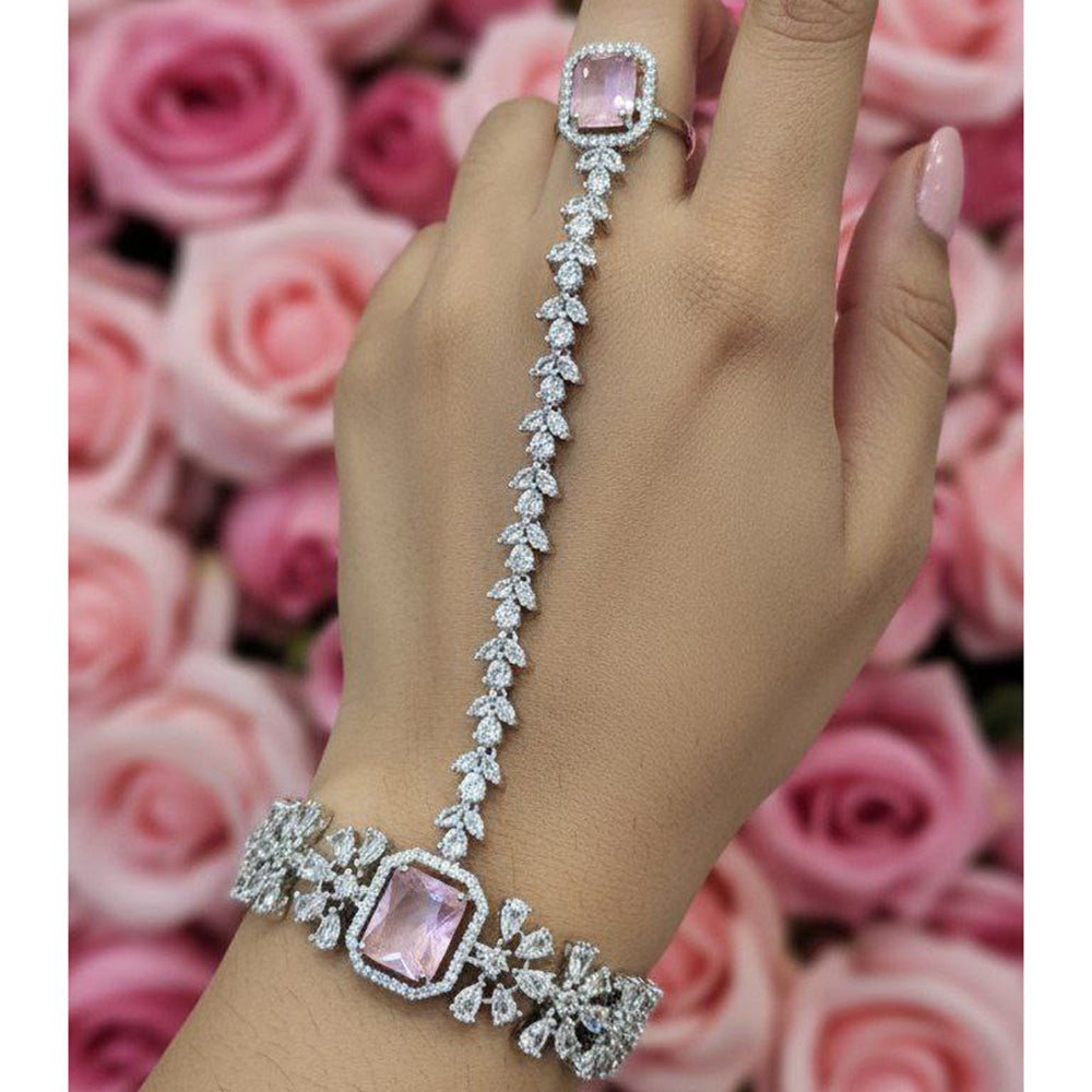 Aamrapali Designer American Daimond Royal Hand Harness