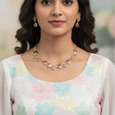 Aamrapali Shimmer Austrian Stone Necklace Set