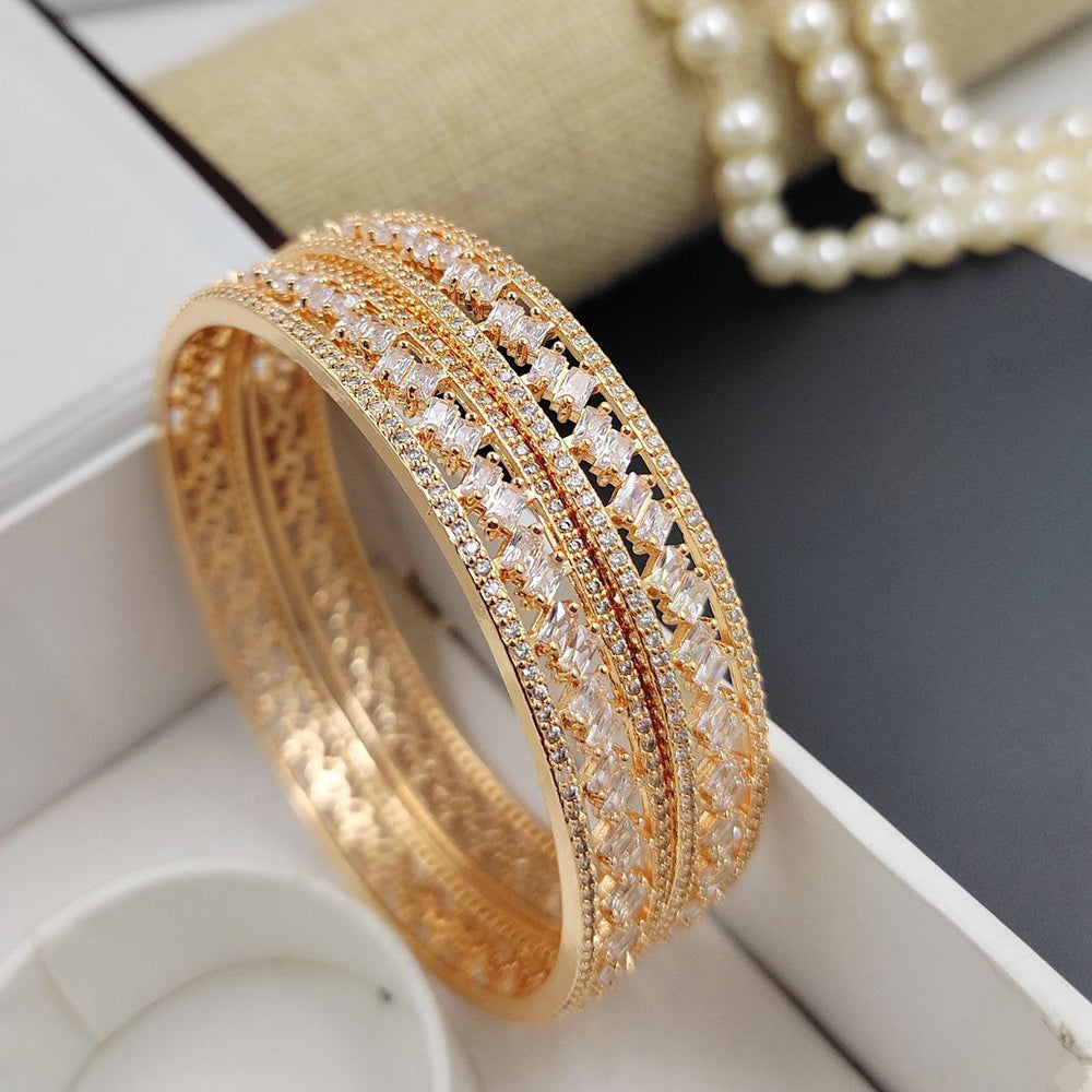 Aamrapali Glam American Daimond Bangles Set