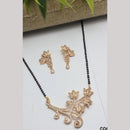 Aamrapali Designer Austrian Stone Black Beaded Mangalsutra