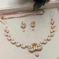 Aamrapali Shimmer Austrian Stone Necklace Set