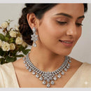 Aamrapali Luxe American Daimond And Austrian Necklace Set