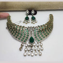 Aamrapali Exclusive American Daimond Choker Necklace Set