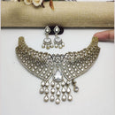 Aamrapali Exclusive American Daimond Choker Necklace Set