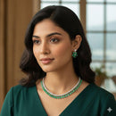 Aamrapali Shimmer Crystal Stone Necklace Set