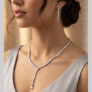Aamrapali Sparkling American Daimond Neckalce Set