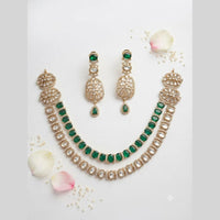 Aamrapali Sparkling American Daimond Neckalce Set