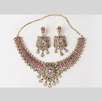 Aamrapali Sparkling American Daimond Neckalce Set
