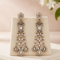Aamrapli American Diamond Dangler Earrings