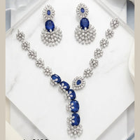 Aamrapali Sparkling American Daimond Neckalce Set