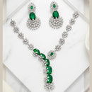 Aamrapali Sparkling American Daimond Neckalce Set