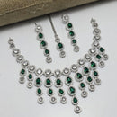 Aamrapali Sparkling American Daimond Neckalce Set
