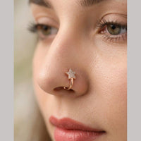 Aamrapali Stylish Austrian Stone Designer Nose Pin