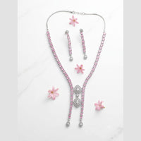 Aamrapali Elegant American Daimond Necklace Set