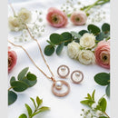 Aamrapali Classic Austrian Stone Chain Pendant Set