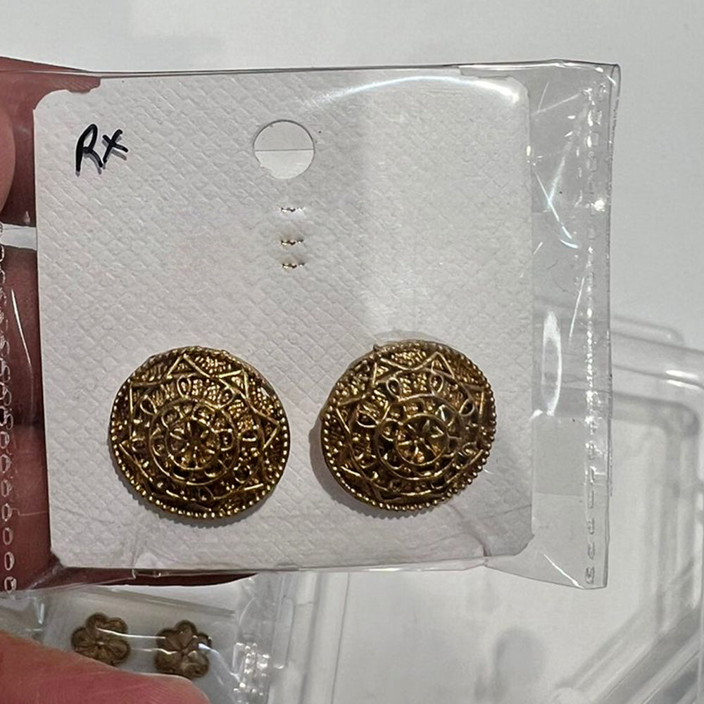 Shrisha Gold Plated Stud Earrings