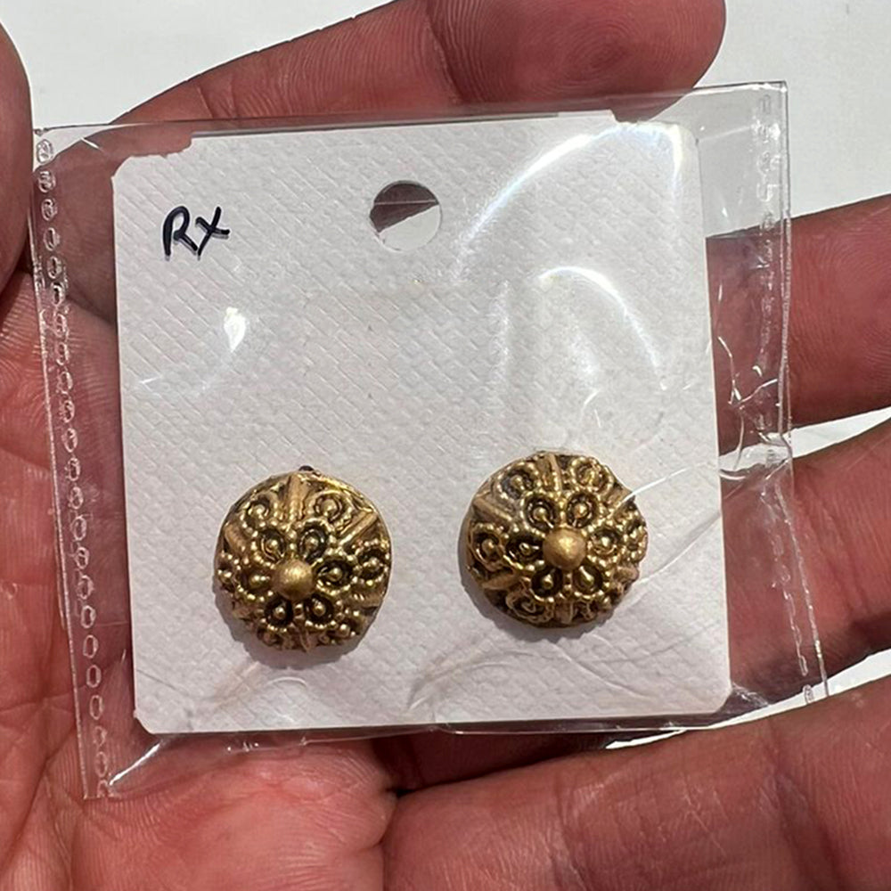 Shrisha Gold Plated Stud Earrings