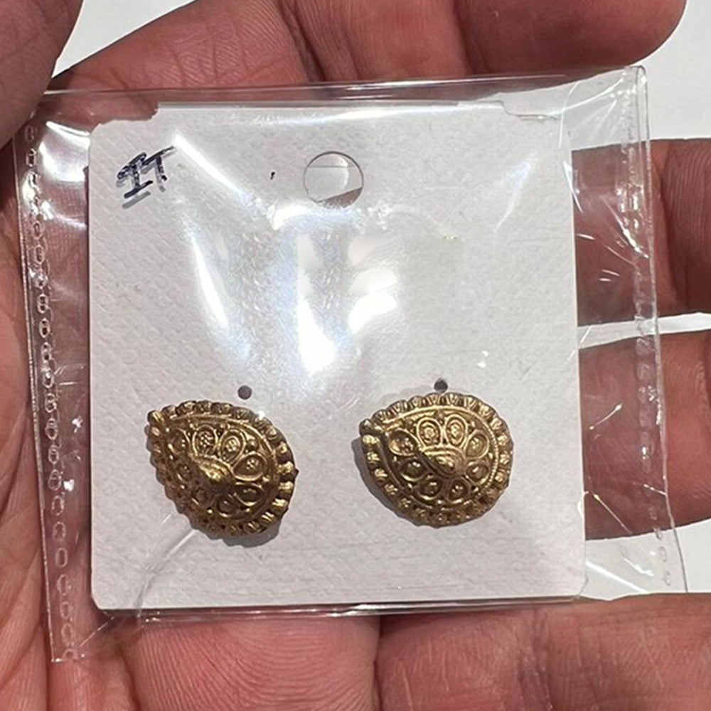 Shrisha Gold Plated Stud Earrings