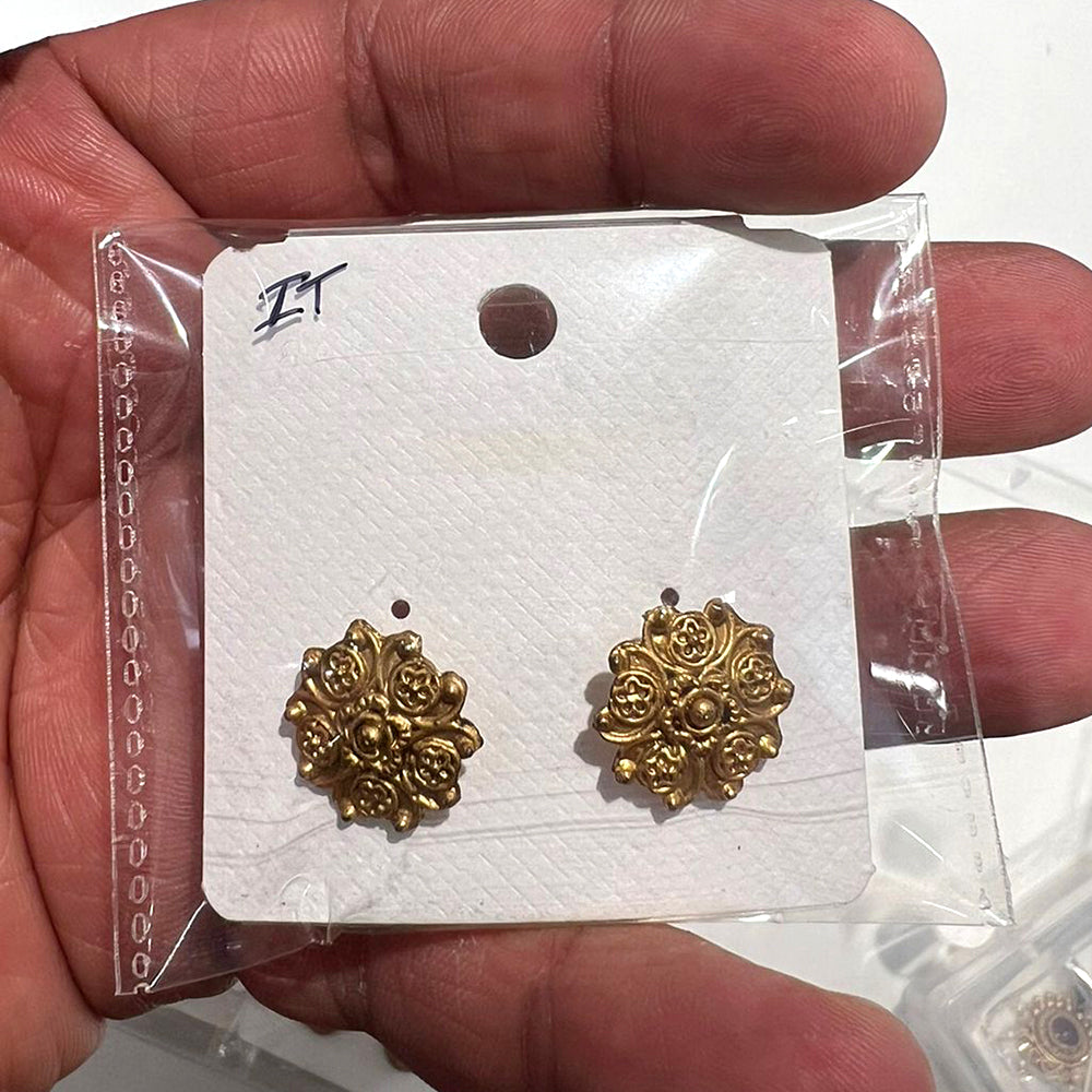 Shrisha Gold Plated Stud Earrings