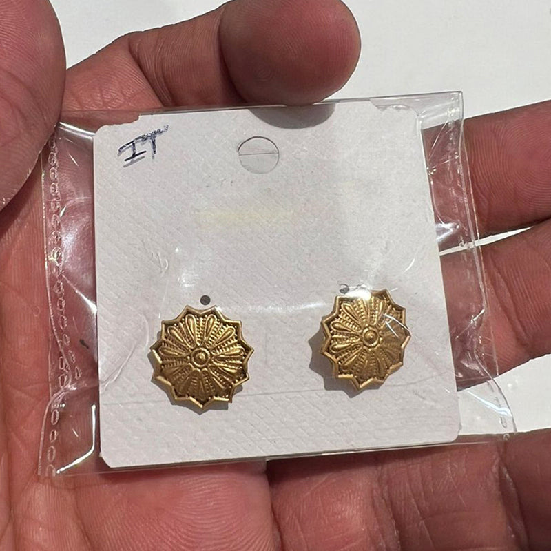 Shrisha Gold Plated Stud Earrings