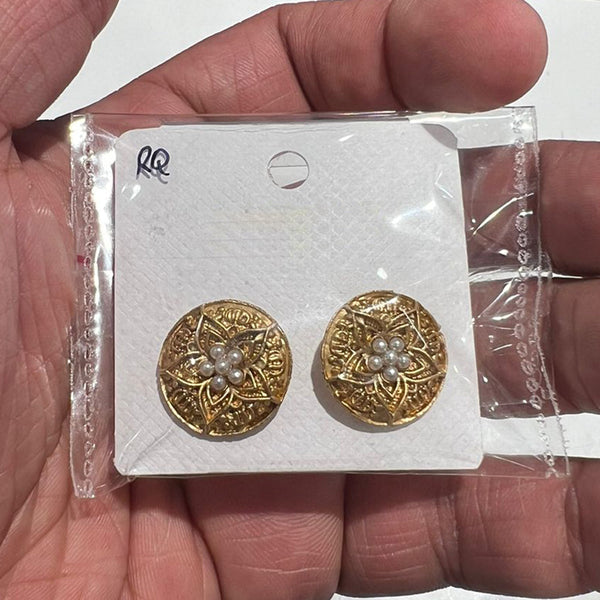 Shrisha Gold Plated Stud Earrings